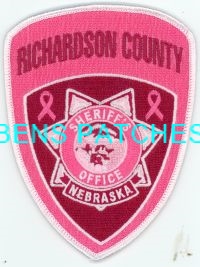NEBRASKA,A,RICHARDSON COUNTY SHERIFF BREAST CANCER AWARENESS 1